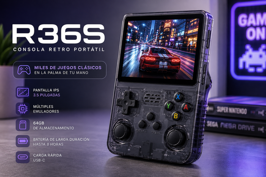 🎮 Retro Console R36S™ | Over 10,000 Classic Games in the Palm of your Hand
